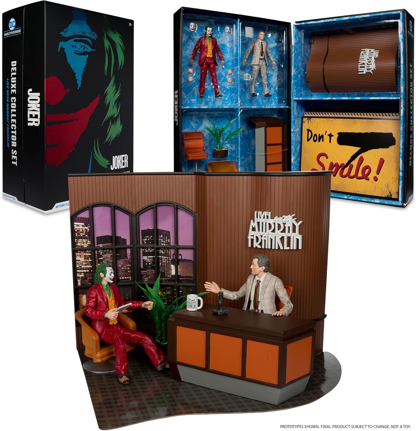 DC Multiverse Joker Movie (Edizione Limitata Deluxe Collector Set - Live with Murray Franklin)
