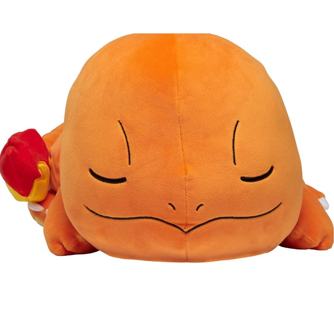 Pokémon - Charmander, 46 cm, che dorme – Peluche morbido- peluche pokemon