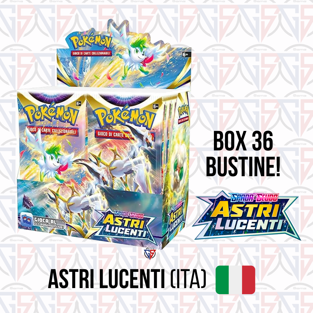 Spada e Scudo - Astri Lucenti box display da 36 bustine (ITA) - Pokemon ITA