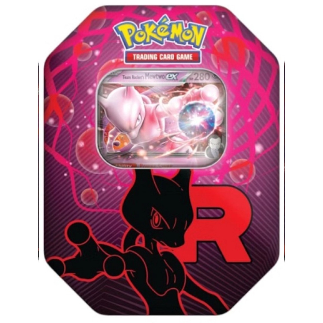 Tin da Collezione Team Rocket: Mewtwo-ex Del Team Rocket (ITA)