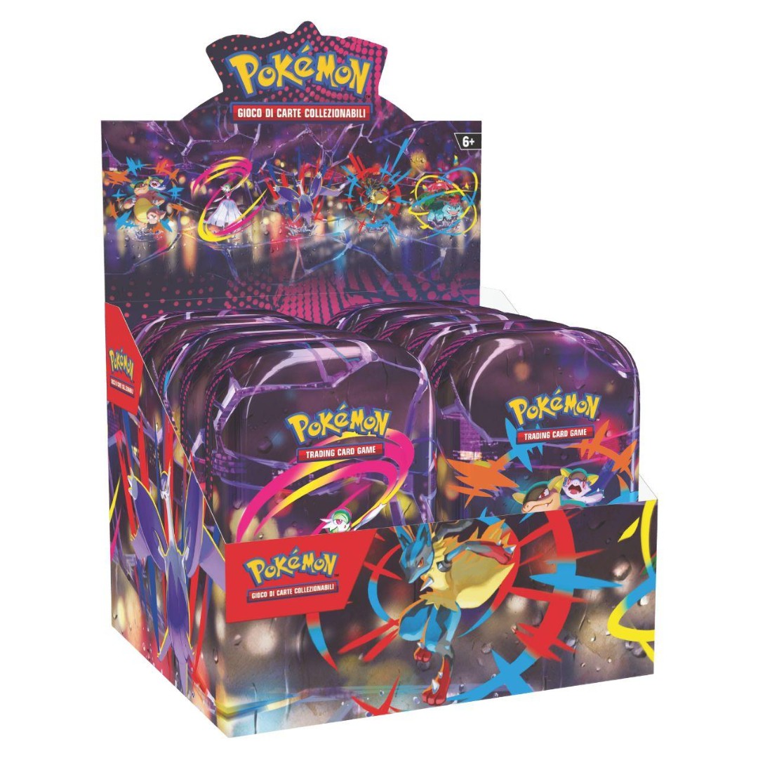 Pokemon Mega evoluzioni Mini Tin case- pokèmon -ITA