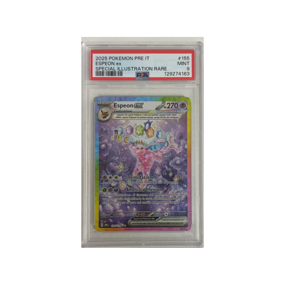 Espeon Ex Evoluzioni Prismatiche-PSA 9- (ITA)