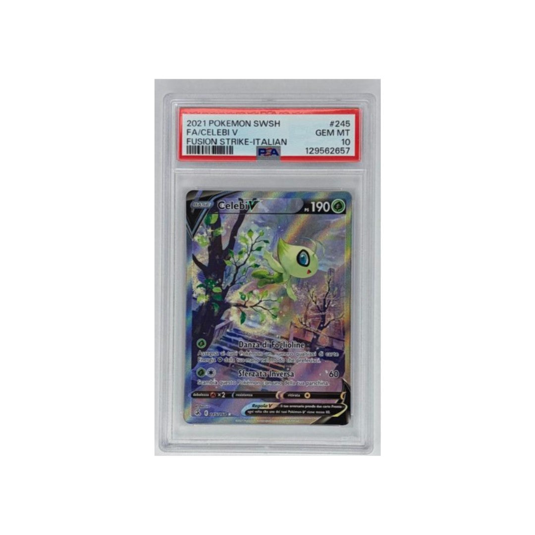 Celebi V 245/264 colpo fusione - PSA 10- CARTA GRADATA ITA