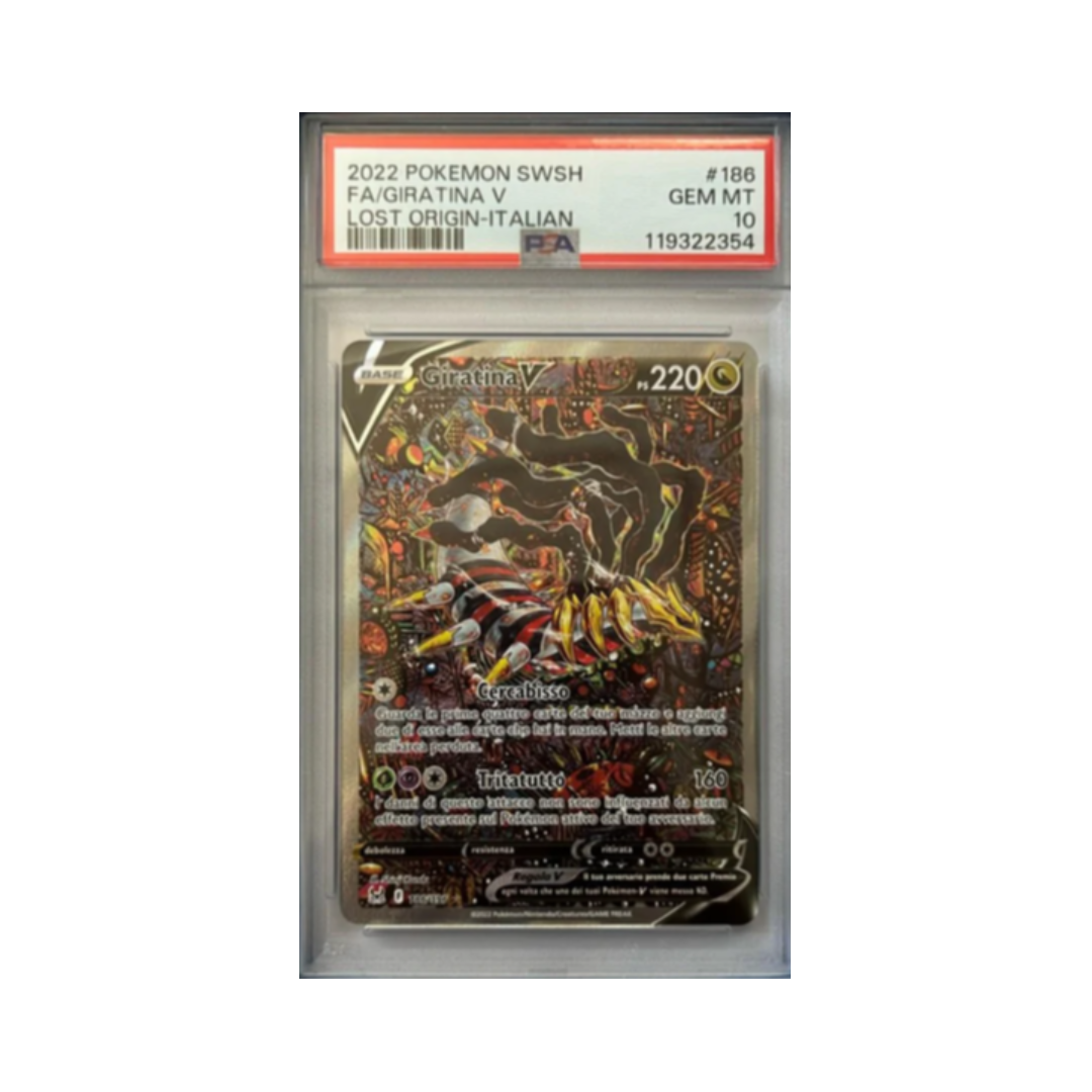 Giratina v origine perduta 186/196- PSA 10- CARTA GRADATA ITA – GS ARCADE