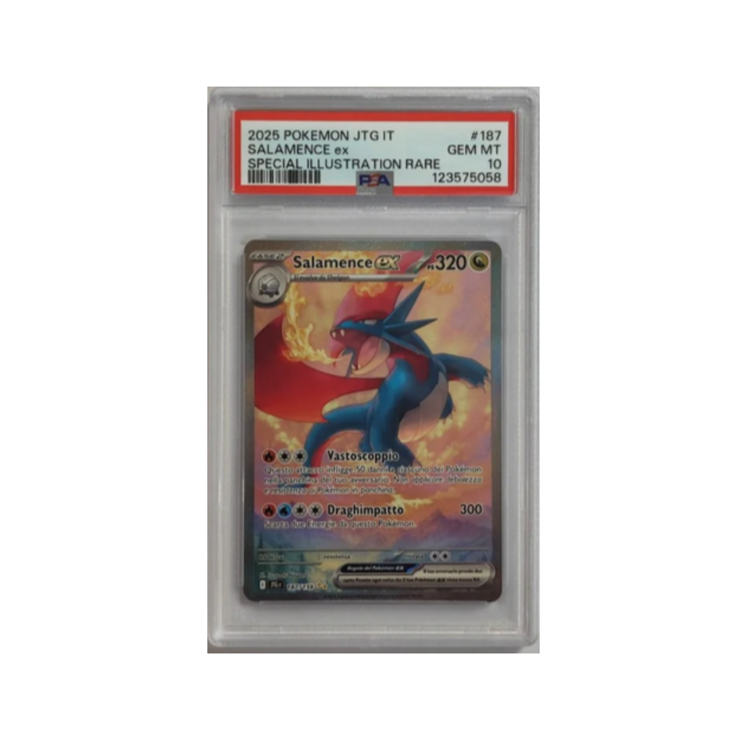 Salamance ex special illustration rare 187/159 avventure insieme- PSA 10 - CARTA GRADATA ITA
