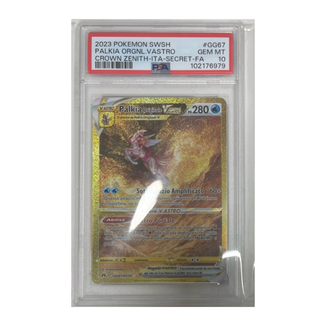 Palkia VASTRO gg67/gg70 GOLD ZENIT - PSA 10 - CARTA GRADATA ITA