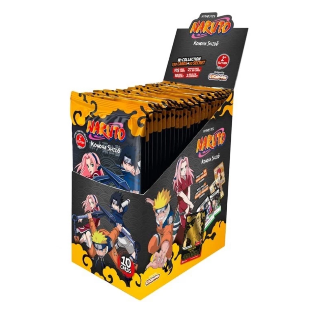 Naruto Mythos TCG – Konoha Shidō Display Box 24 Buste (2ª Edizione) ENG