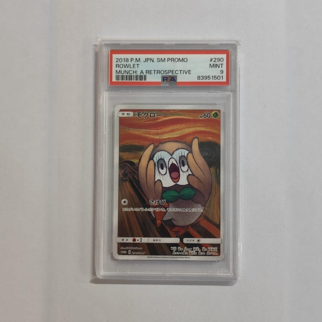 Rowlet Munch promo Psa9 (Jap)