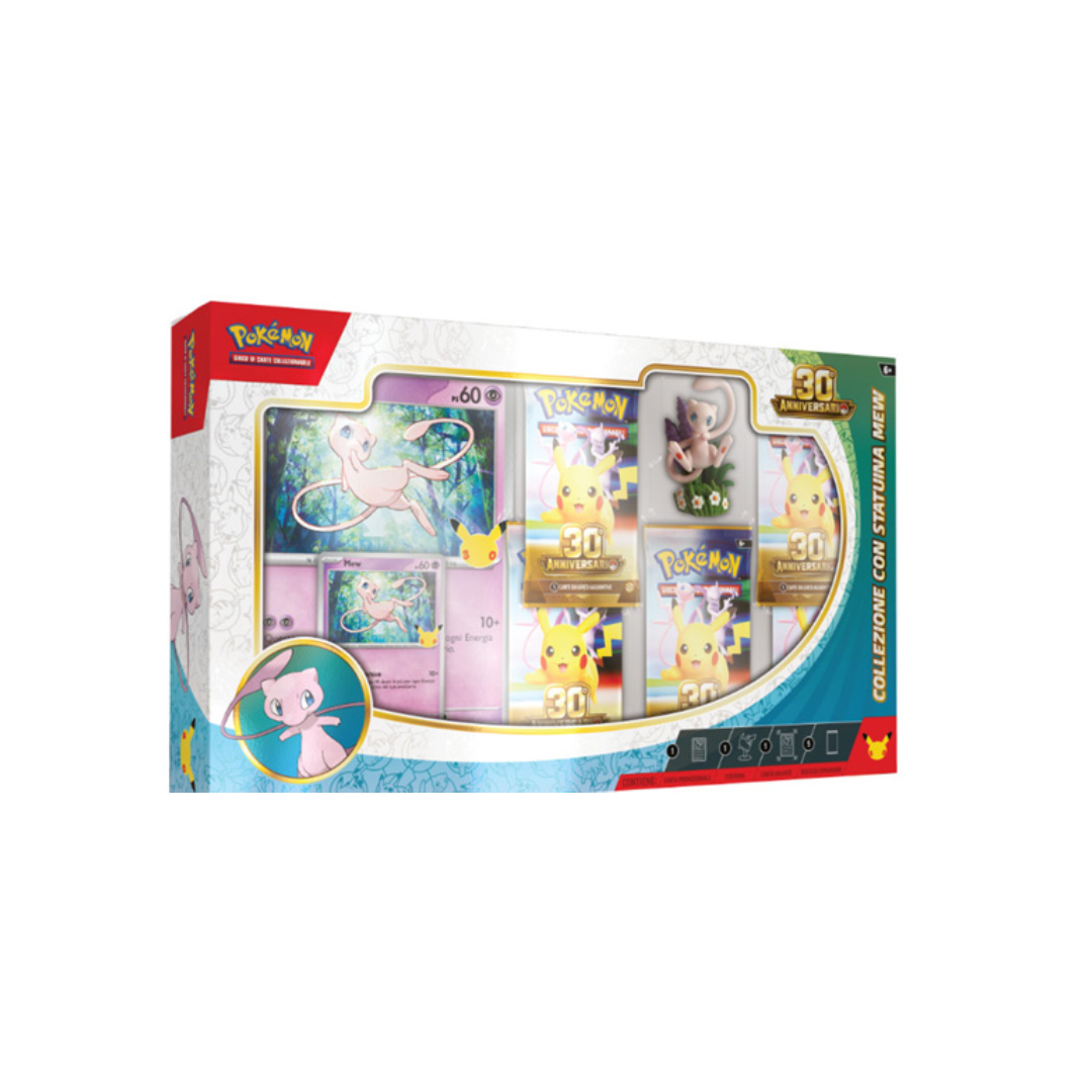 30th anniversario - Collezione con Statuina Mew-(ITA) (Prevendita)