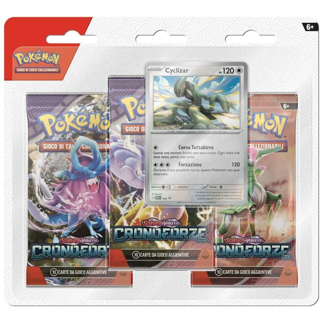 Scarlatto e Violetto Cronoforze Blister 3 buste-Pokemon ita