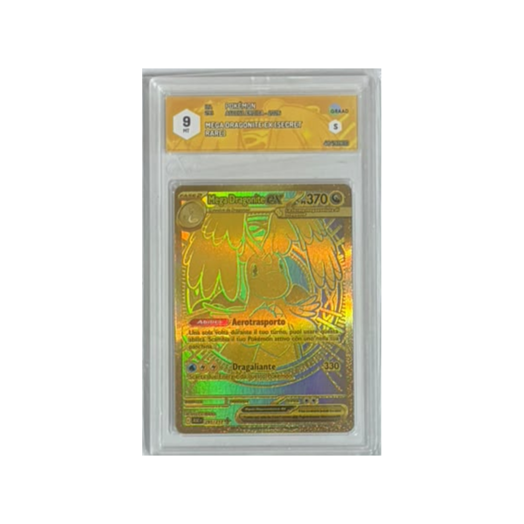 Mega Dragonite ex 295/217 - Graad 9- CARTA GRADATA ITA