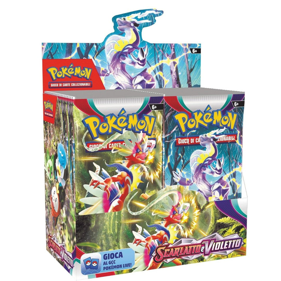 Scarlatto e Violetto - box display da 36 bustine (ITA) - Pokemon ITA