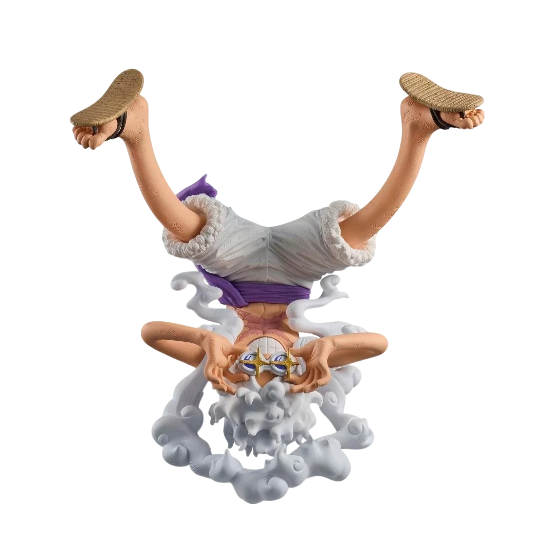 Statua-One Piece Monkey D. Luffy Gear 5 Banpresto King Of Artist