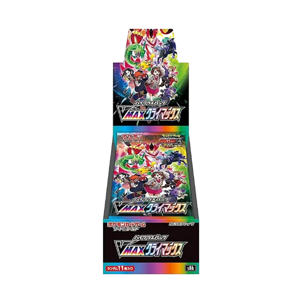 Pokémon VMAX CLIMAX Display 10 bustine - Spada e Scudo - Booster Box (10 bustine) Giapponese - Pokémon JAP