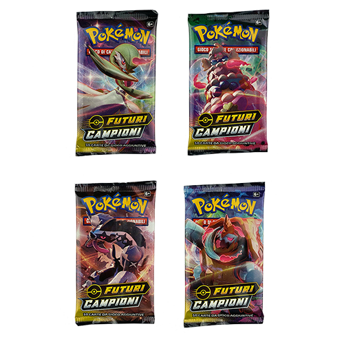 FUTURI CAMPIONI - ArtSet di 4 bustine