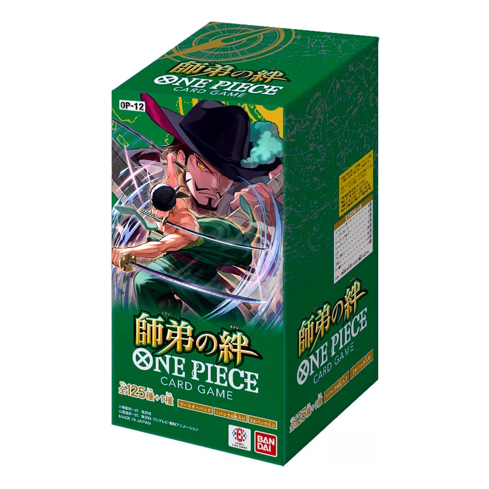 One Piece Card Game OP-12 Booster (24 bustine) BOX JAPAN OFFICIAL