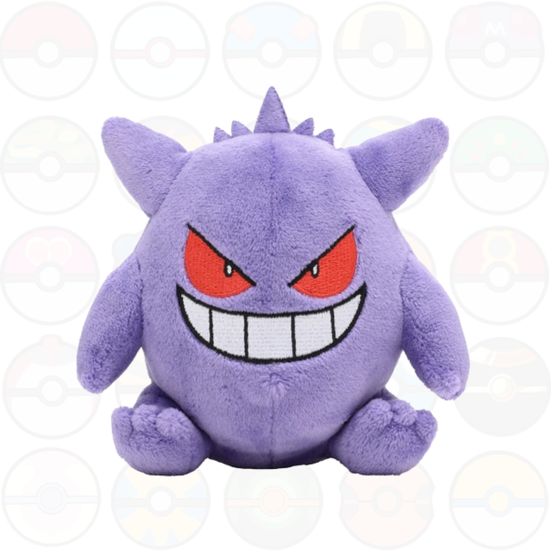 Gengar Peluche - Pokemon FIT - Pokemon Center Giapponesi - pupazzo di Gengar originale