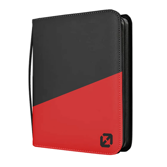 Album x Top loader contiene 3x3 (216) carte-nero e rosso - Accessori Carte Collezionabili