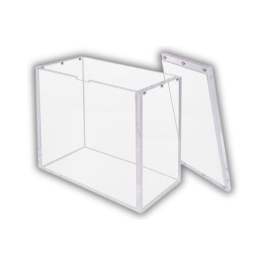Box Case Protettivo Magnetico in Plexiglass per Box da 36 pacchetti-Accessori Carte Collezionabili