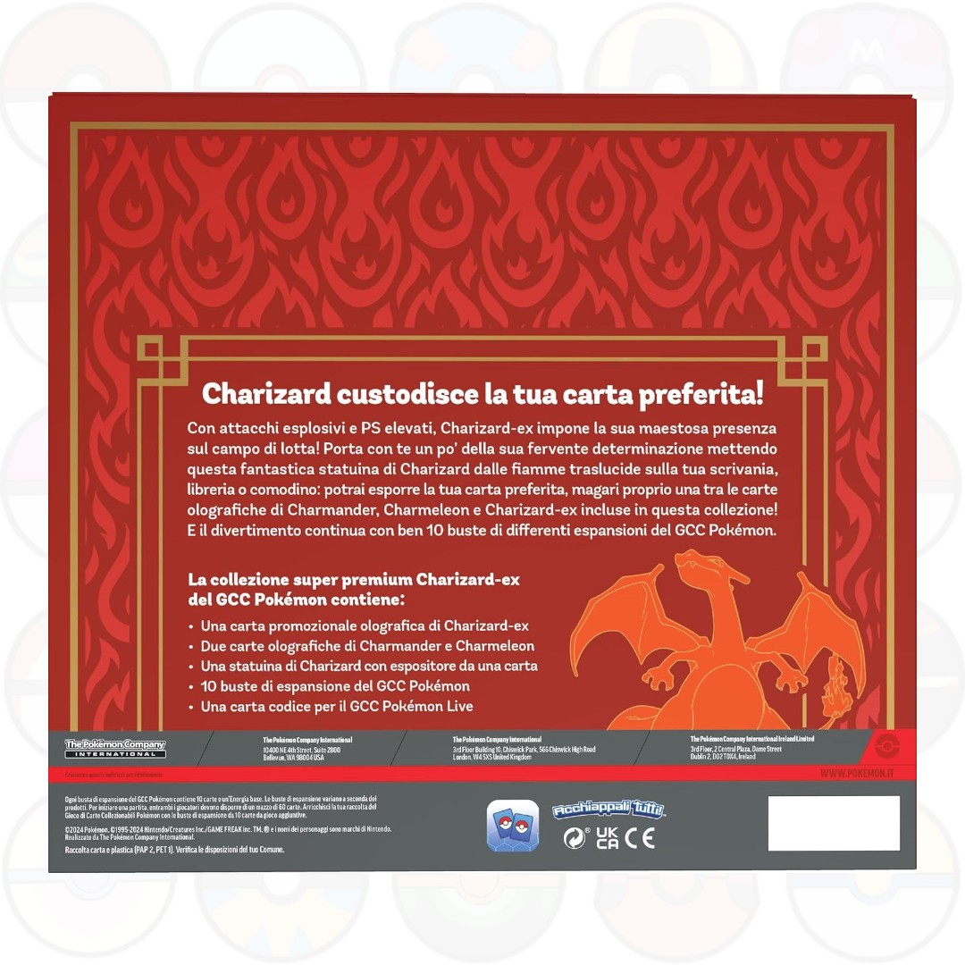 Charizard-ex - Collezione Super Ultra Premium (ITA)