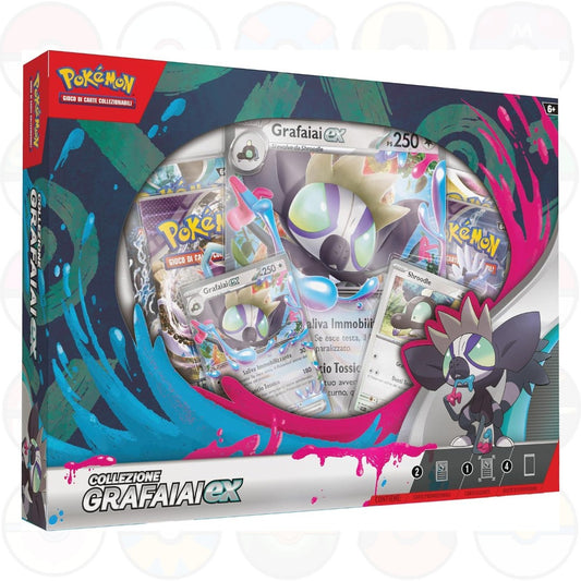 Collezione Grafaiai EX -Pokemon ITA (crono forze - scarlatto e violetto- Paradosso temporale)