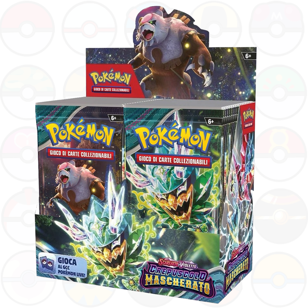 Crepuscolo Mascherato - box da 36 bustine (ITA) display- Pokemon ITA