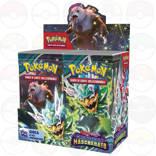 Crepuscolo Mascherato - box da 36 bustine (ITA) display- Pokemon ITA