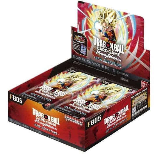 Dragon Ball Super Card Game - FB-05 - Fusion World - Display da 24 Buste (ENG)