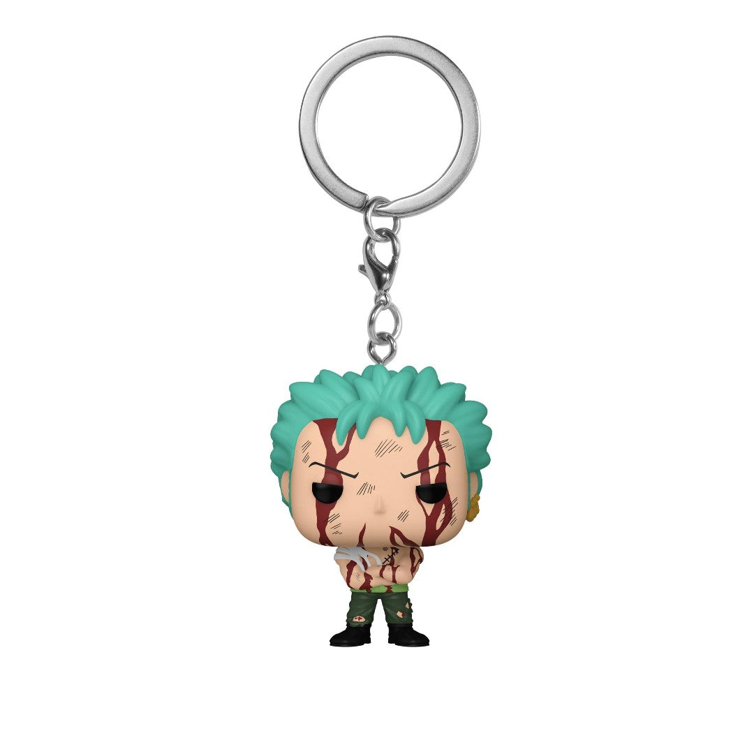 FUNKO POP RORONOA ZORO-ONE PIECE-KEYCHAIN