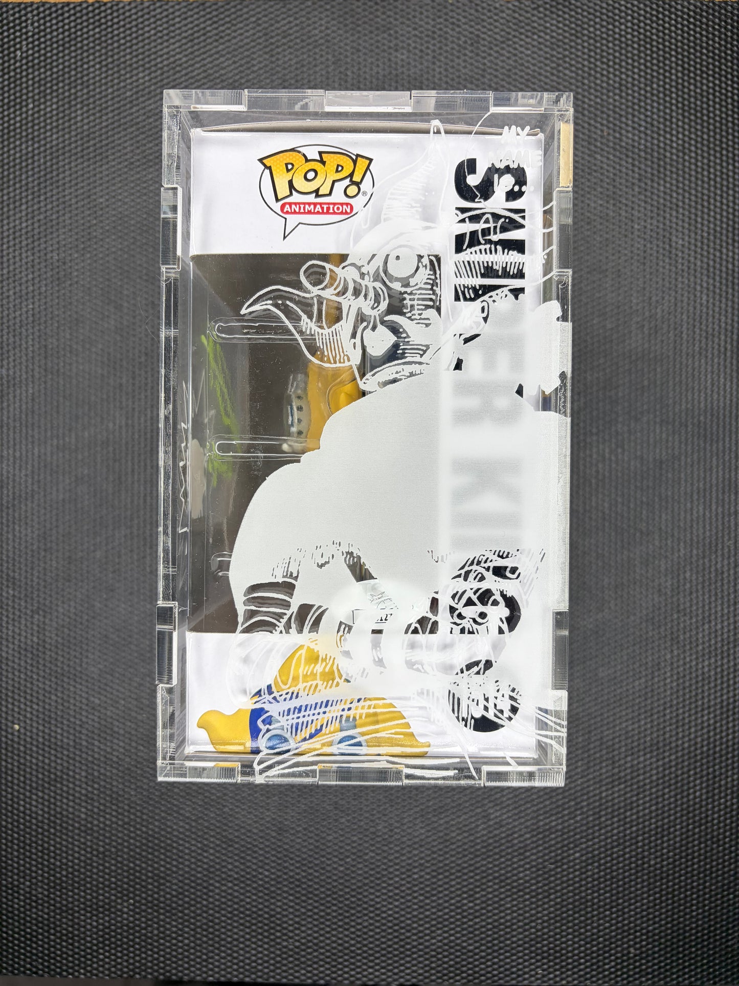 Funko Pop!-Sniper King-#1514-exclusive edition- signed by Jacob Gibson