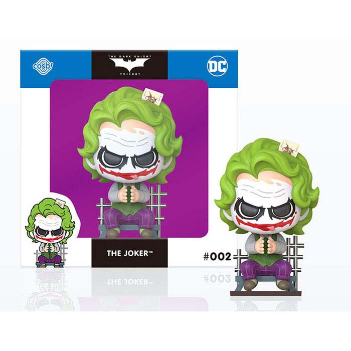 COSBI - La Trilogia del Cavaliere Oscuro - Mini Figure Joker 8 Cm