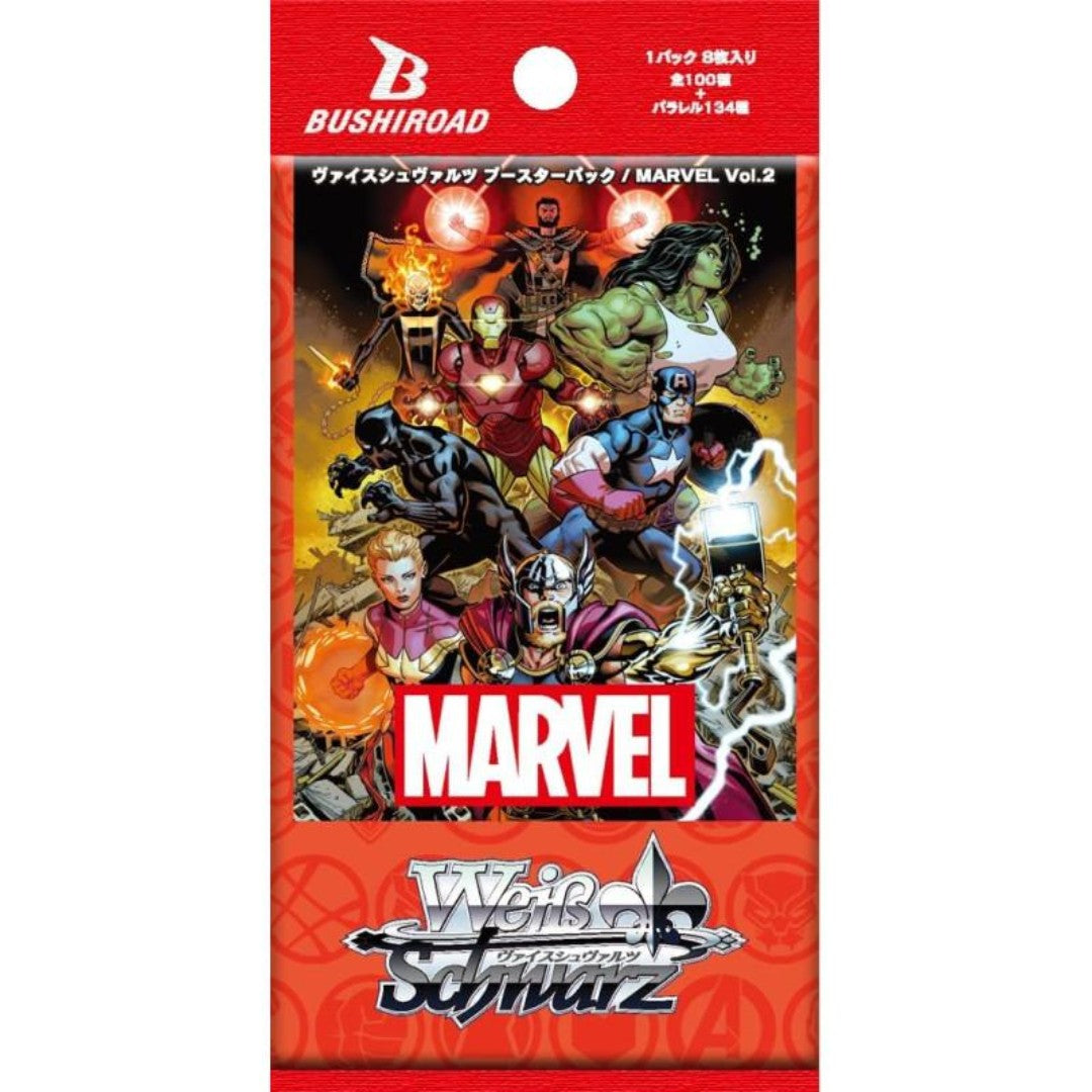 Marvel Vol.2 Booster Box Weiss Schwarz JAP