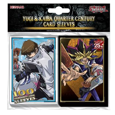 Mini Deck Protector Yu-Gi-Oh! Yugi & Kaiba Quarter Century (100 Buste)