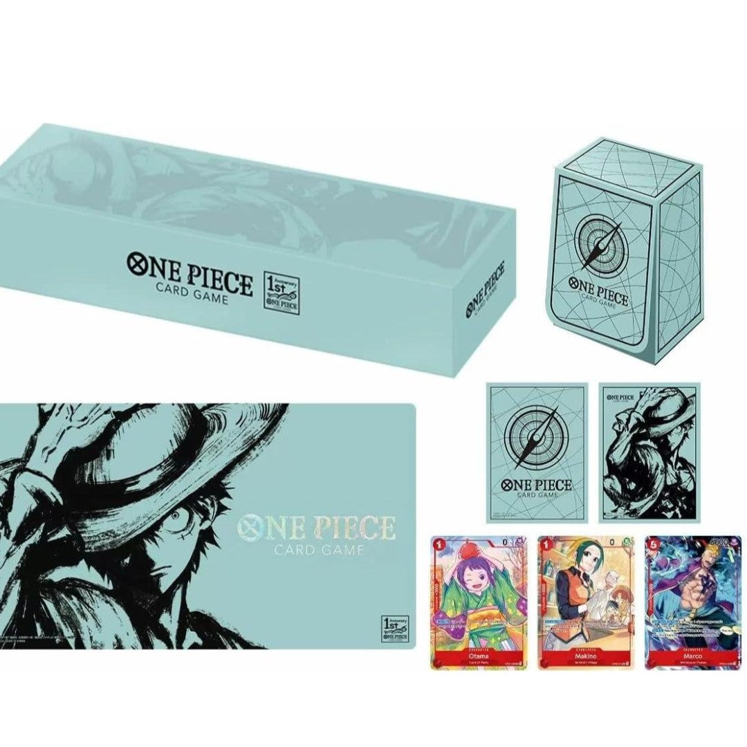 ONE PIECE CARD GAME - 1ST YEAR ANNIVERSARY SET - JAP