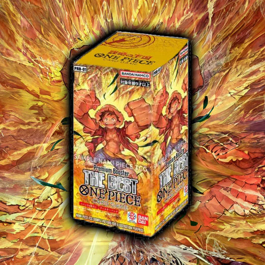 BANDAI One Piece Card Game PRB-01 Booster (10 bustine) BOX JAPAN OFFICIAL