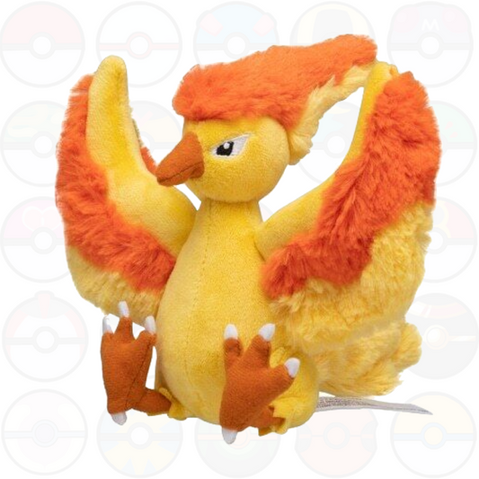 Moltres Peluche - Pokemon FIT - Pokemon Center Giapponesi - pupazzo di Moltres originale
