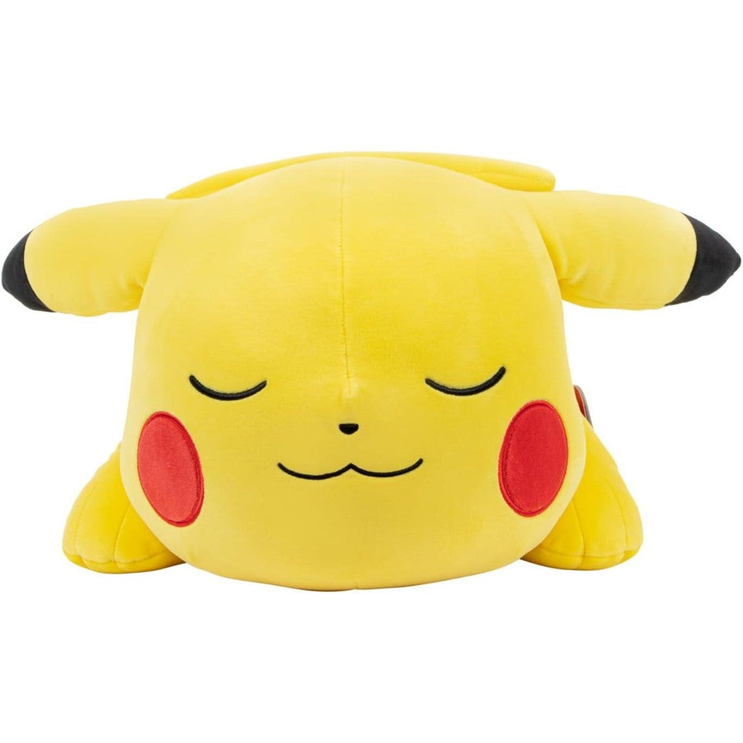 Pokémon - Peluche Pikachu, 46 cm, che dorme – Peluche morbido- peluche pokemon