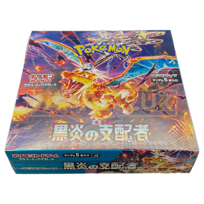 Pokémon Ruler Of The Black Flame Display 30 bustine - sv3 - Booster Box (30 bustine) Giapponese - Pokémon jap