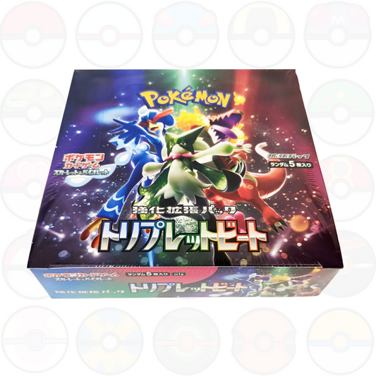 Pokemon Card Game Scarlet & Violet 30 Pack Box Triple Beat sv1A TCG Japanese - Booster Box (30 bustine) Giapponese - Pokémon JAP