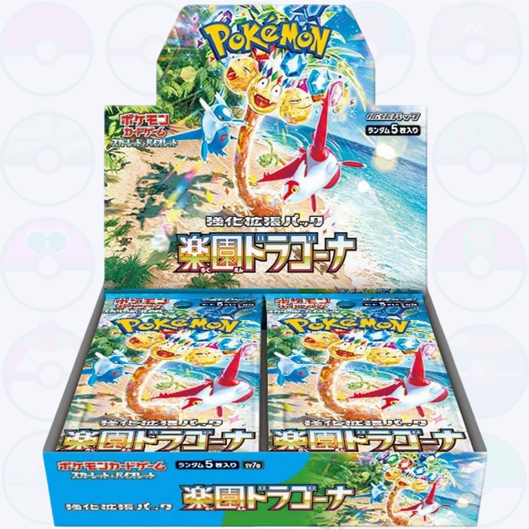 Pokemon Expansion Pack - Paradise Dragona-Display JAP