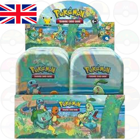 Pokemon Gran Festa confezione 8 mini Tin da collezione - 25 anniversario ENG
