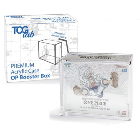 Premium Case Protettivo per OP Booster Box Magnetico in Plexiglass
