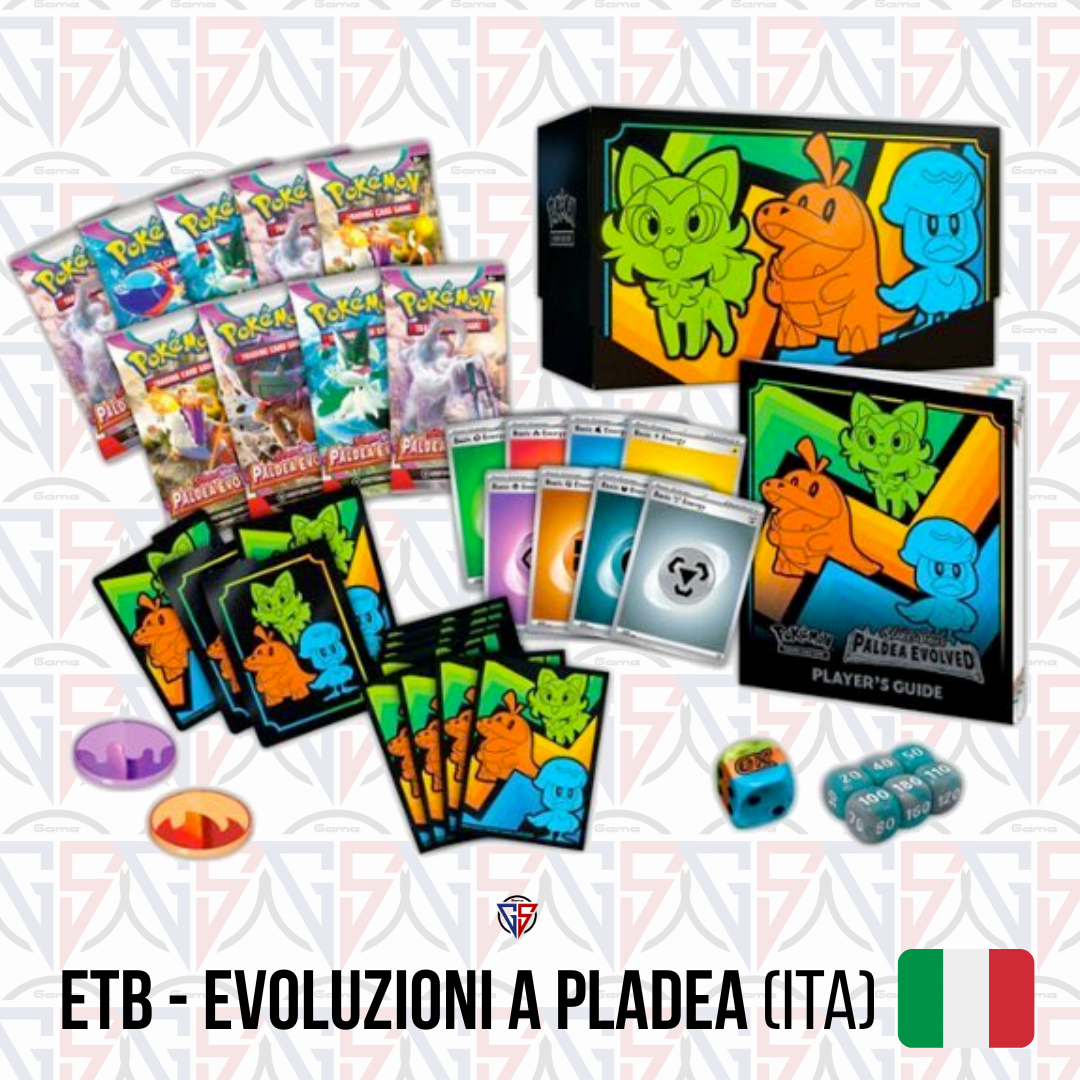 Scarlatto e Violetto - Evoluzioni di Paldea Set Allenatore Fuoriclasse (9 bustine ITA) - Pokemon ITA