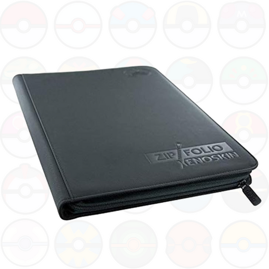 Ultimate Guard Zipfolio 360 - 18 Pocket XenoSkin Black - Accessori Carte Collezionabili