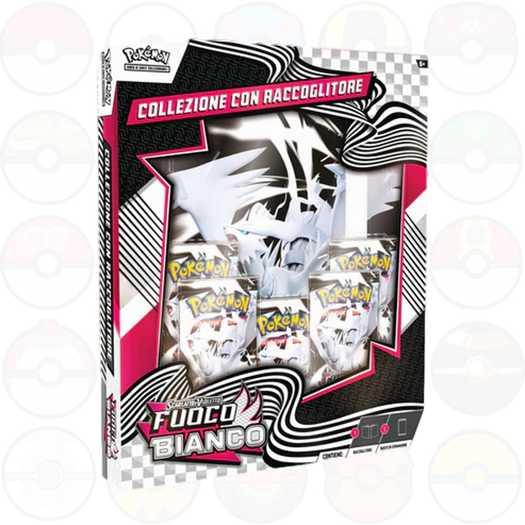 Pokémon - Collezione con Raccoglitore Fuoco Bianco (ITA)