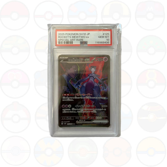 Mewtwo di Giovanni team rocket special art rare 125/098 (psa10) jap