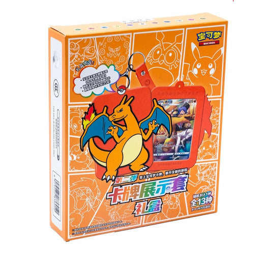 Pokemon cinese CARD HOLDER RANDOM COLLEZIONE CHARIZARD