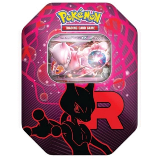 Tin da Collezione Team Rocket: Mewtwo-ex Del Team Rocket (ITA)