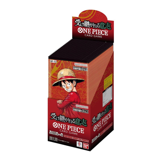 One Piece Card Game OP-13 Booster (24 bustine) BOX JAPAN OFFICIAL