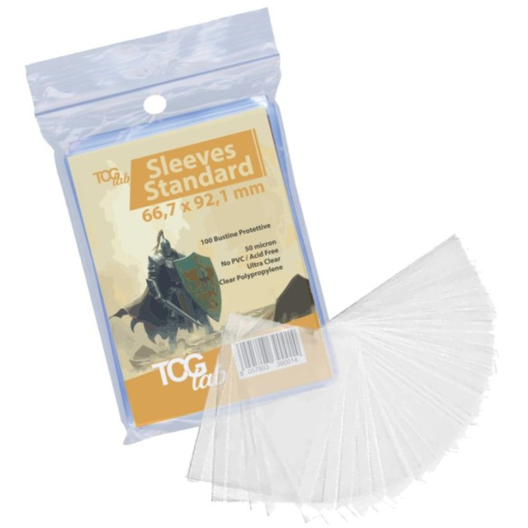 Bustine Protettive Standard Overside Fit - Ultra Clear - 50 micron Economy